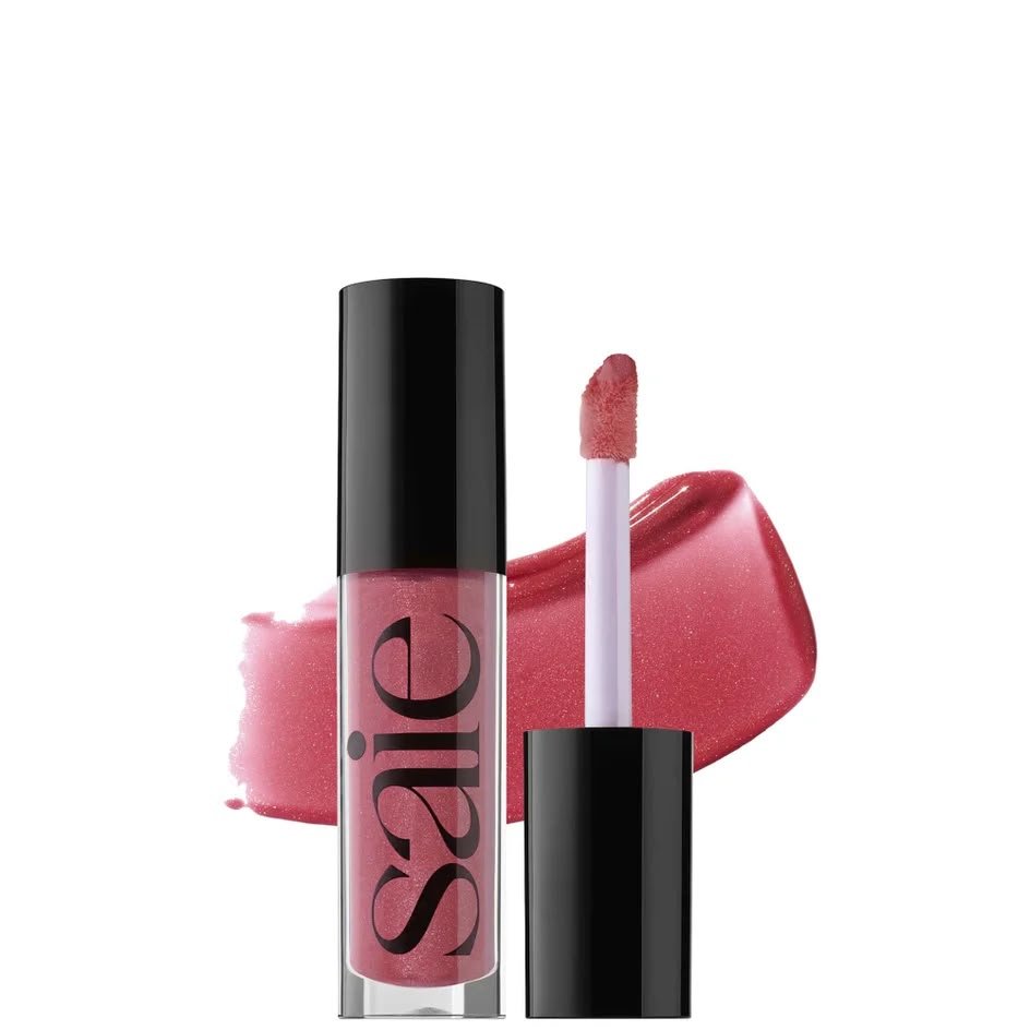 SAIE Glossy Bounce Hydrating Lip Oil Shade: Remix Shimmer 5ml