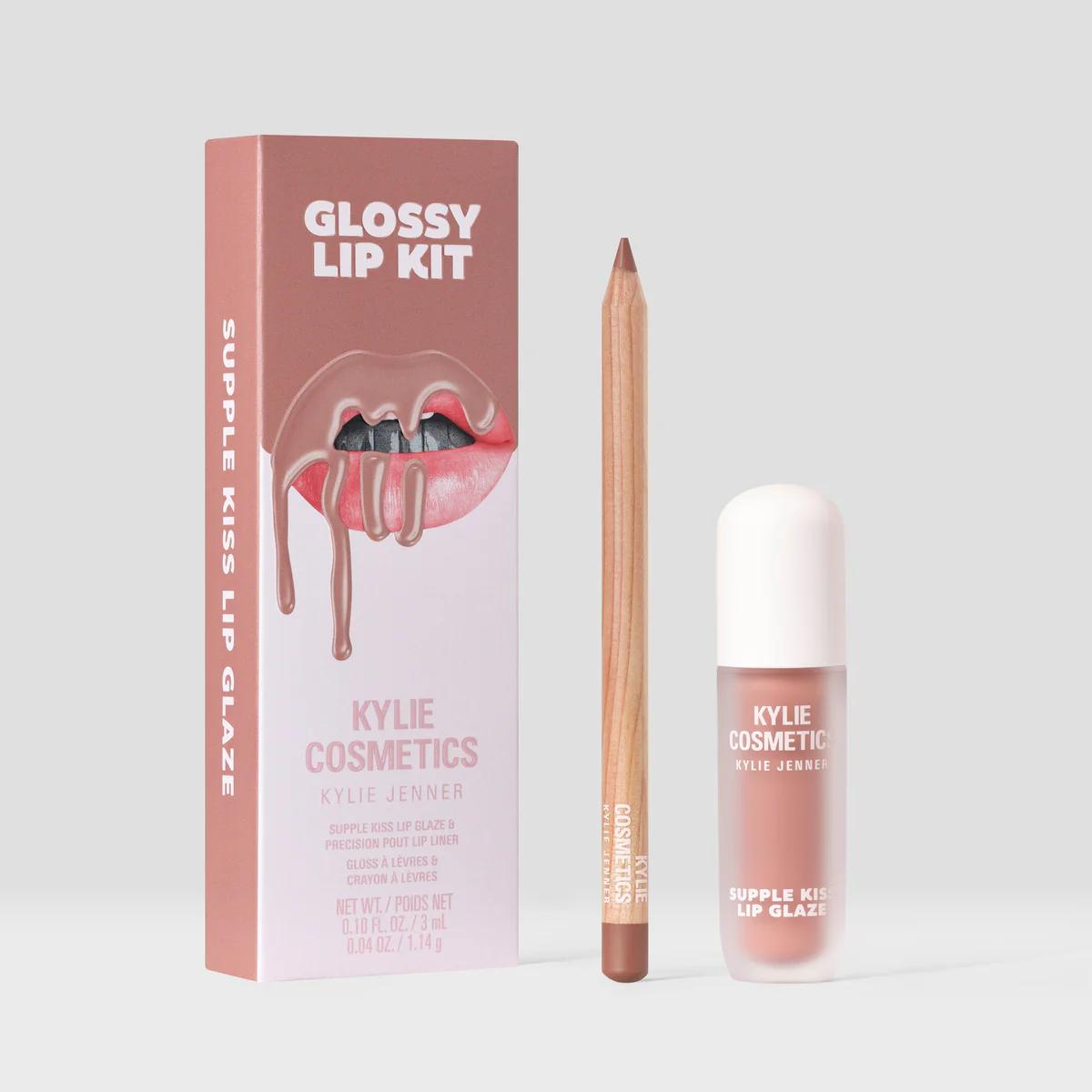 Kylie Cosmetics Glossy Lip Kit Coconut 2.0