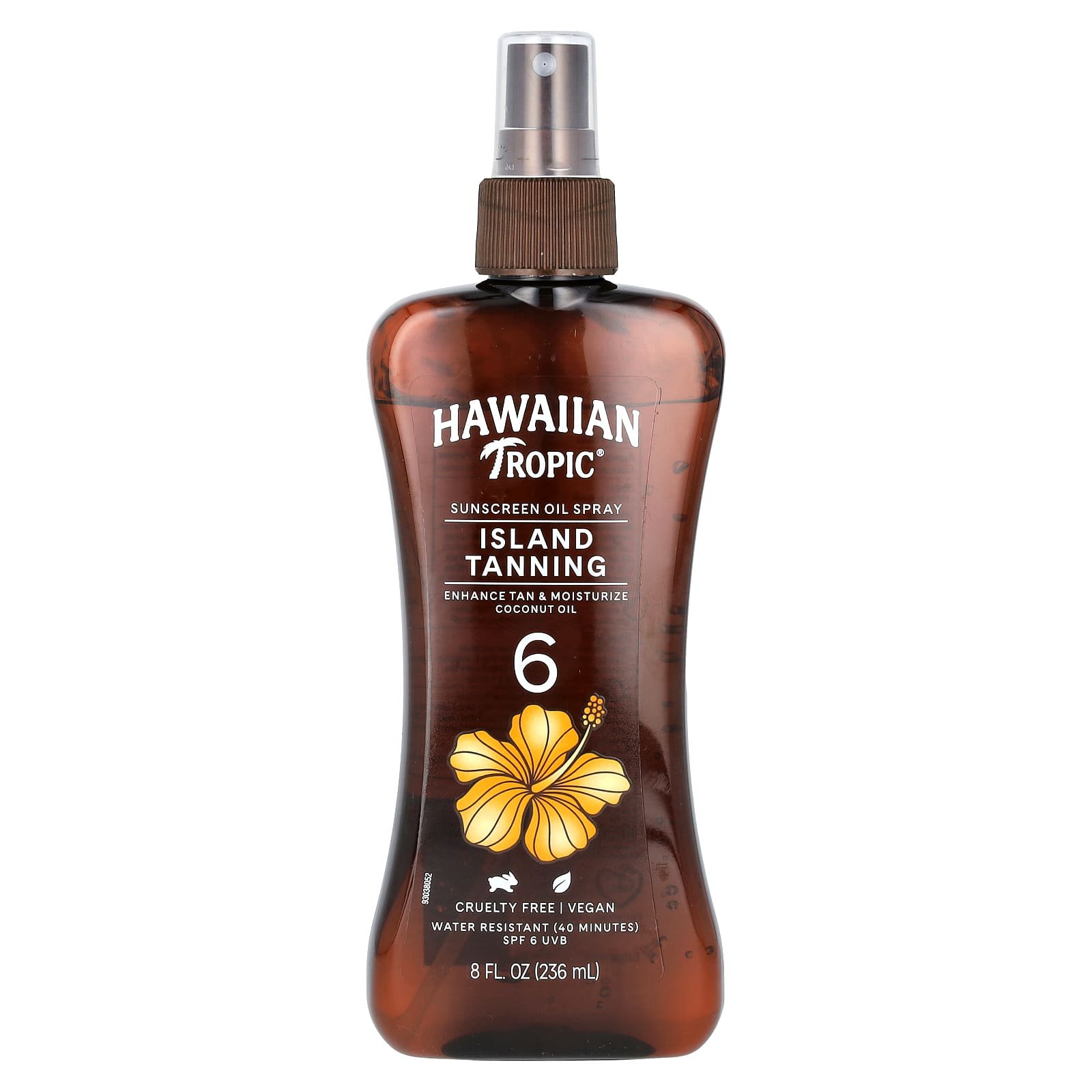 Hawaiian Tropic Island Tanning Sunscreen Oil Spray SPF 6