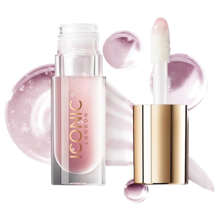 ICONIC London Lustre Lip Oil Shade: Sugar Mama 6ml