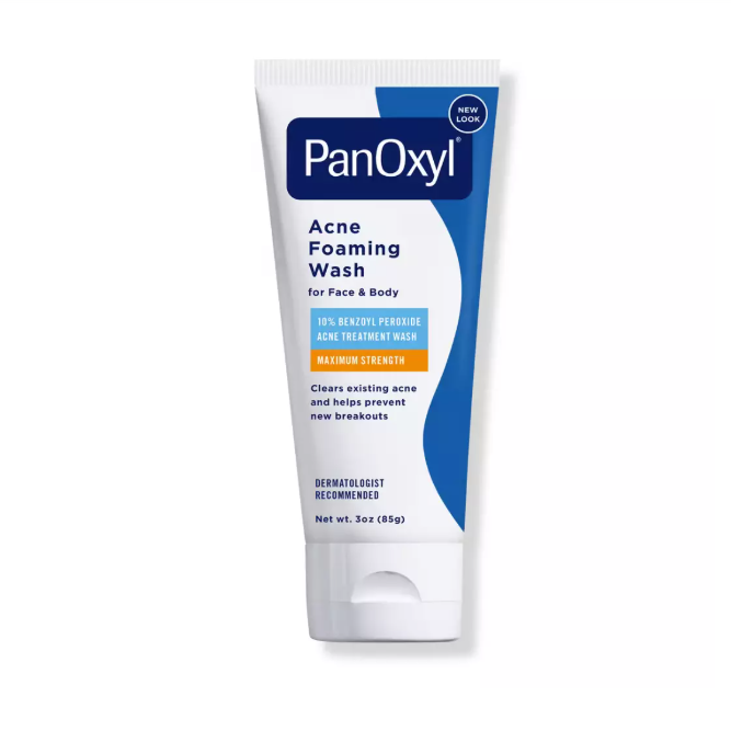 PanOxyl Acne Foaming Wash 10% Benzoyl Peroxide 85g