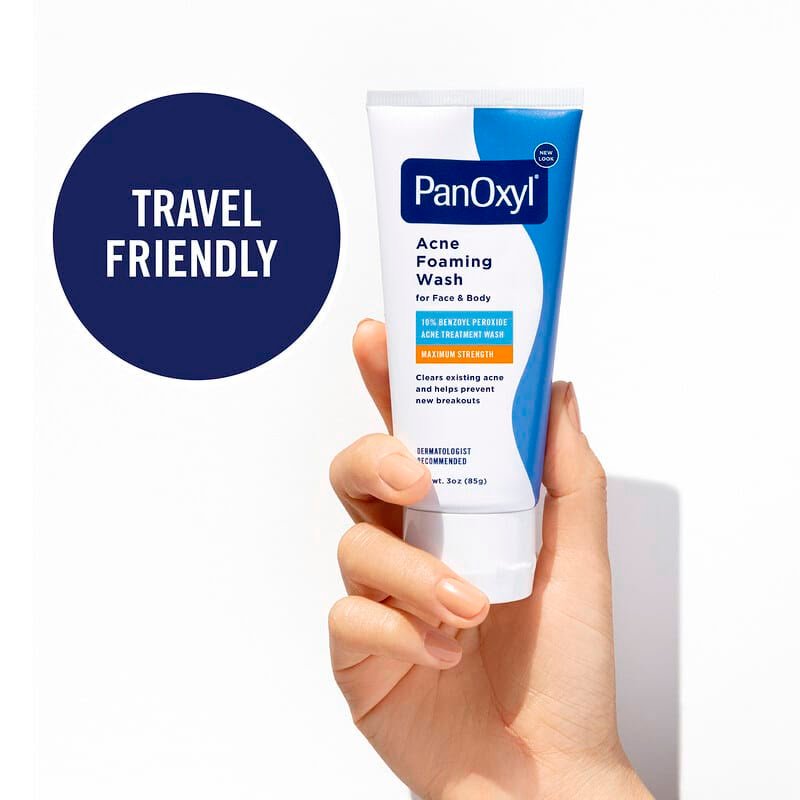 PanOxyl 10% Benzoyl Peroxide Acne Foaming Wash 85g